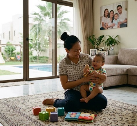 Ardahan Filipinli Çocuk Bakıcısı, Ardahan Filipinli dadı