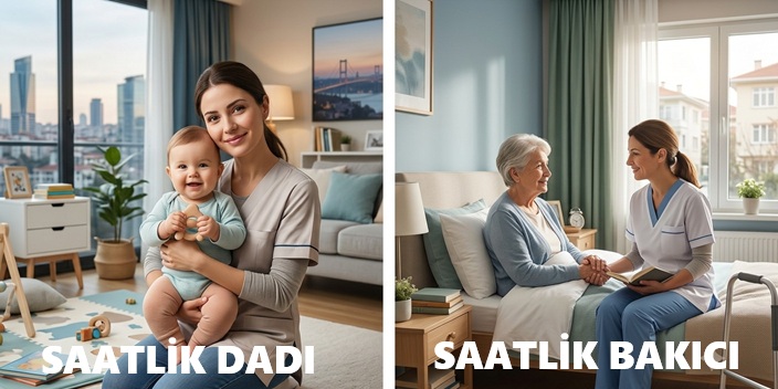 saatlik bakıcı istanbul, saatlik dadı istanbul